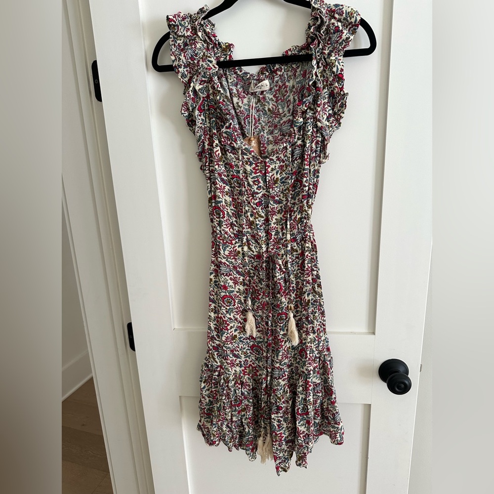 Natural Life tie front summer dress